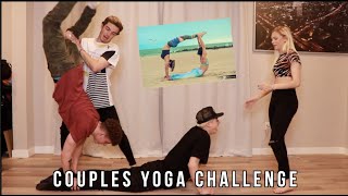 COUPLES YOGA CHALLENGE w Jordyn Jones Jordan Beau amp Joey Birlem  Zach Clayton [upl. by Harman]