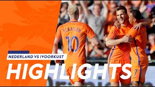 Highlights Nederland  Ivoorkust 04062017 [upl. by Cobb]