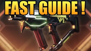 DESTINY 2 HOW TO GET THE MANTICORE amp THE CATALYST FAST amp EASY SEASON OF THE SERAPH [upl. by Atiuqer]