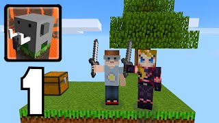 Craftsman  Multiplayer Skyblock Server in Craftsman Building Craft [upl. by Noremak767]