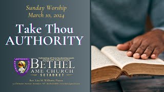 TAKE THOU AUTHORITY  Ephesians 11723  March 10 2024 [upl. by Lleryd]