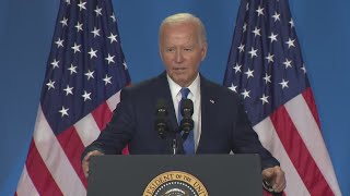 More democrats ask for President Biden to step down after flubbing introductions at NATO event [upl. by Amelia]