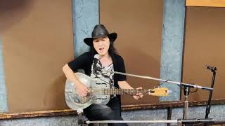 Amazing Grace  ギター弾き語り Dobro Hound Dog [upl. by Atsillak]