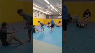 BJJ  No Gi Roll session Part 1 [upl. by Litsyrk685]