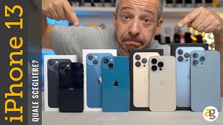 TUTTI gli iPhone 13 Come vanno Quale scegliere E test video con emalloru [upl. by Lyrradal]