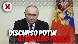 Primera comparecencia de Putin tras el atentado en Moscú Audio español  MARCA [upl. by Teplica]