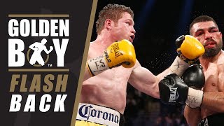 Golden Boy Flashback Canelo Alvarez vs Alfredo Angulo FULL FIGHT CaneloRocky [upl. by Aneekahs]