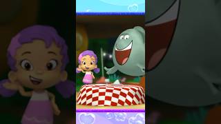 Bubble Guppies make Mr Grumpfish laugh 🐠  Nick Jr shorts [upl. by Peti]