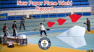 World Record Paper Plane Tutorial  Best Paper Plane Make Easy Paper Airplane in 1 Minute A5 Maker [upl. by Ennelram882]