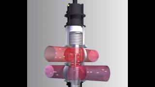 DELTA DA3 Double Seat Mix Proof Valve Open and Closed Positions  SPX FLOW APV [upl. by Eedeed]