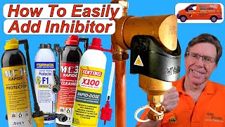 How to Add Inhibitor Into a Vaillant Filter or Spirotech filter or Any Filter with a 34 Drain Point [upl. by Caia]