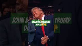 John Jones Trump dance Kamala never stood a chance boxing trumpinaugural americast tillerson [upl. by Aryt29]