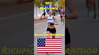 Why participate Richmond marathonfacts usa marathon trendingshorts richmond participate news [upl. by Dagnah]