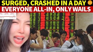 China’s Stock Market Surged Then Crashed in One Day Everyone AllIn Left With Only Wails [upl. by Jaella]