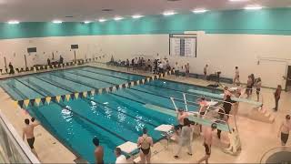 152024 NHS V Boys Swimming amp Diving vs EnfieldEllingtonSuffield [upl. by Lodge834]