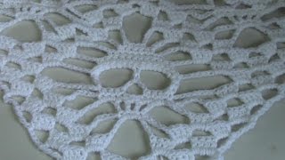 Haken  tutorial 124 schedelsjaal omslagdoek [upl. by Rodmun362]