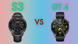 Xiaomi Watch S3 vs Huawei Watch GT 4  Full Specs Compare Smartwatches [upl. by Igenia]