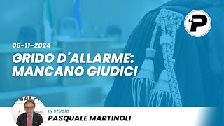 TGPrealpinait 06112024  Grido dallarme mancano giudici [upl. by Annabelle]