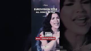 Eurovision 2024  ALL SONGS so far RECAP  21st January eurovision2024 [upl. by Bander]