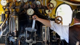 Steam on the Oberalp Pass  Part 3  watch the driver amp fireman at work [upl. by Aisaim826]