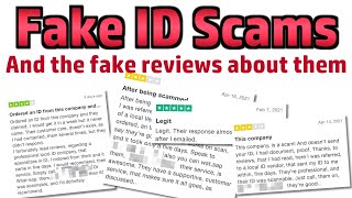 What Happens If You Try To Buy FAKE ID On The Internet [upl. by Assirialc452]