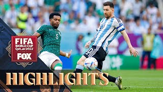 Argentina vs Saudi Arabia Highlights  2022 FIFA World Cup [upl. by Kcirevam234]