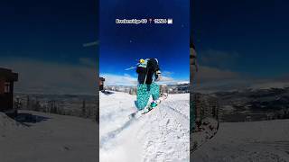 Breck baby snowboarding snowboard insta360 [upl. by Edward]