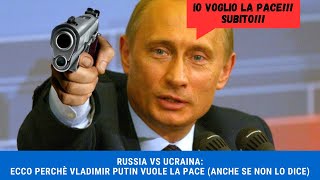 RUSSIA VS UCRAINA Perché Putin è pronto a negoziare [upl. by Ellemaj542]