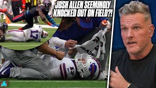 Josh Allen Seemingly Gets Knocked Out Before quotBad Clock Managementquot In Texans Loss [upl. by Cristina535]