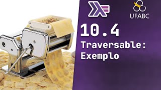 104  Programação Funcional em Haskell Exemplo de uso do Traversable [upl. by Dinin370]