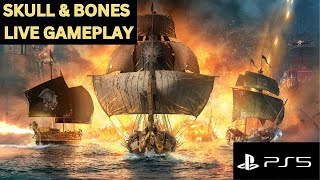 Skull amp Bones Gameplay Live Stream PlayStation 5 [upl. by Aynek]