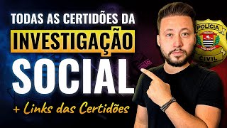 PCSP Como Conseguir Todas as Certidões da Investigação Social [upl. by Eboj]