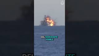 El USS Fitzgerald realiza el primer disparo transhorizonte con el misil NSM [upl. by Hiro]