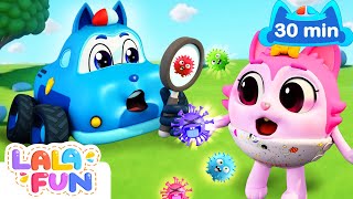 Wash Your Hands Song  The Hand Washing Song  Lalafun Nursery Rhymes amp Kids Songs [upl. by Gnik]