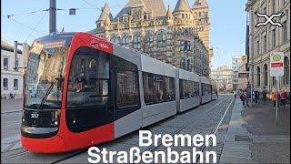 Straßenbahn Bremen  Siemens Avenio  Germany [upl. by Eiramalegna]