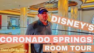 Disneys Coronado Springs “ROOM TOUR” Walt Disney World Resort [upl. by Eledoya]