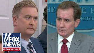 Peter Doocy presses White House on concerns of terrorists crossing border [upl. by Holly229]