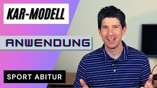 Beispiel Abituraufgabe  Anwendung KAR Modell nach Neumaier  Sport Abitur Theorie [upl. by Hawken]