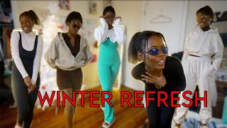 Vlogmas Day 15  Winter Wardrobe Refresh Styling New Finds [upl. by Yramesor]