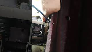 Installing the clutch master cylinder in the 1973 mg midget [upl. by Antons]