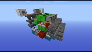 Minecraft Tutorial Tiny item combination lock [upl. by Winzler]