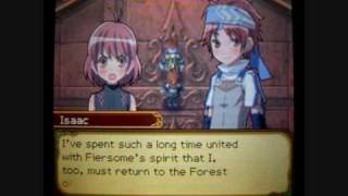 Rune Factory 2  First Ending and Fiersome Boss [upl. by Dloreh]