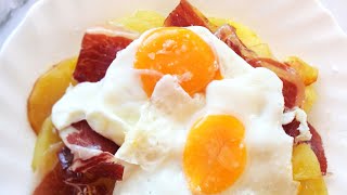 How to Make Huevos Estrellados easy 30 minute tapas recipe [upl. by Coppinger]