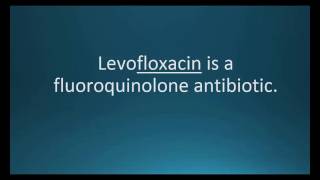 How to pronounce levofloxacin Levaquin Memorizing Pharmacology Flashcard [upl. by Rihaz311]