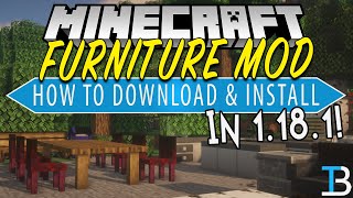 How To Download amp Install MrCrayFish’s Furniture Mod in Minecraft 1181 [upl. by Patrich]