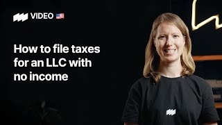 How to file taxes for an LLC with no income [upl. by Karlene]