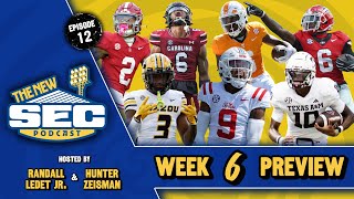 WEEK 6 College Football Preview Picks amp Predictions  Betting Lines Winners amp More for SEC [upl. by Einahc]