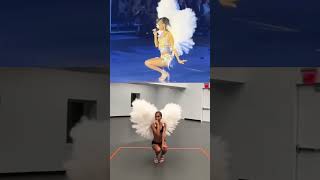 Tyla Victoria Secret Rehearsal Vs On Stage victoriasecret victoriassecret fashionshow [upl. by Corrianne]