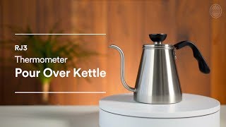 How to Brew Pour Over Coffee with RJ3 Thermometer Pour Over Kettle [upl. by Sualokin]