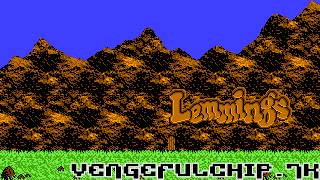 Lemmings  NES Soundtrack emulation [upl. by Ahset384]